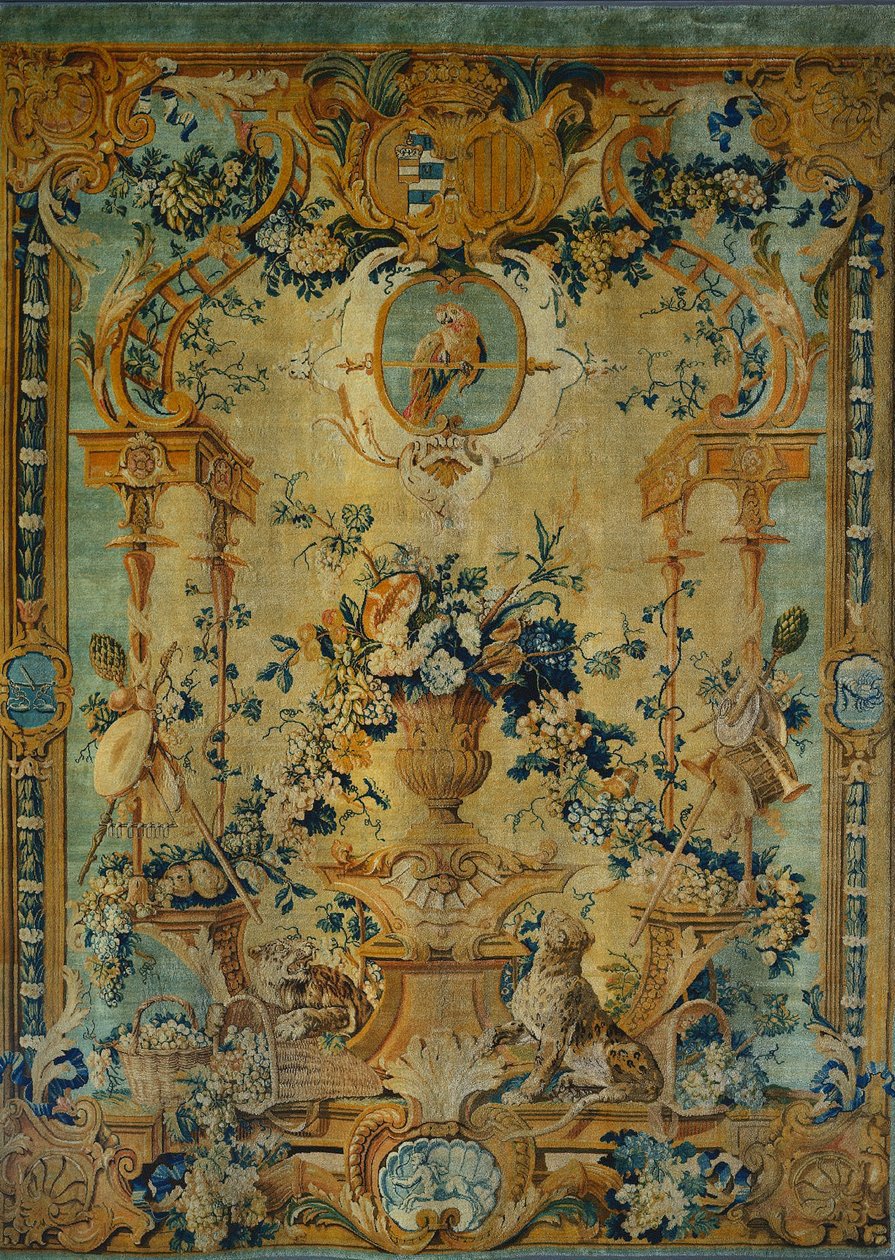 Sæbefabrik Panel: Efterår af Royal Savonnerie Manufactory, Chaillot Workshops