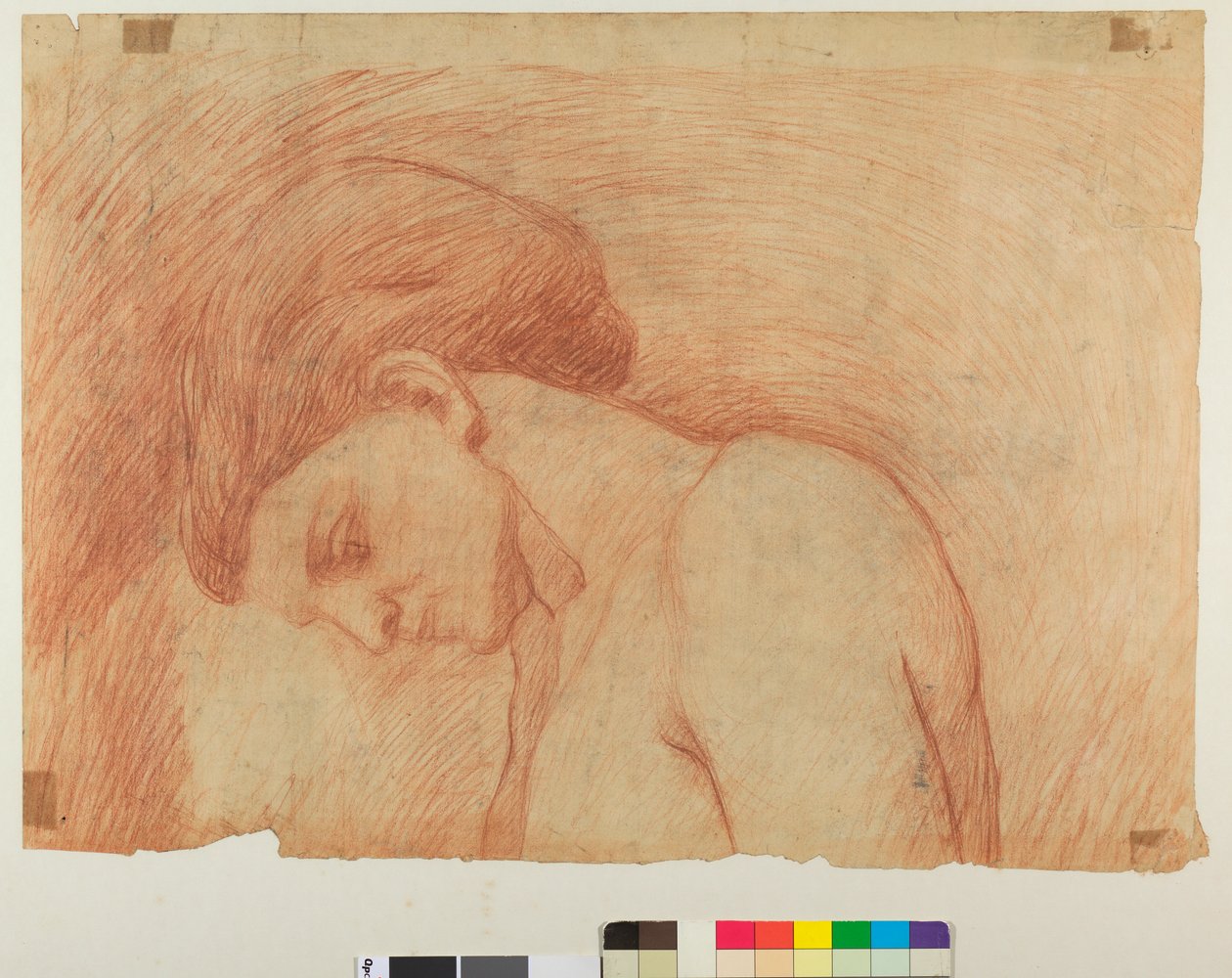 Portræt af hans hustru, ca. 1918 af Rubaldo Merello