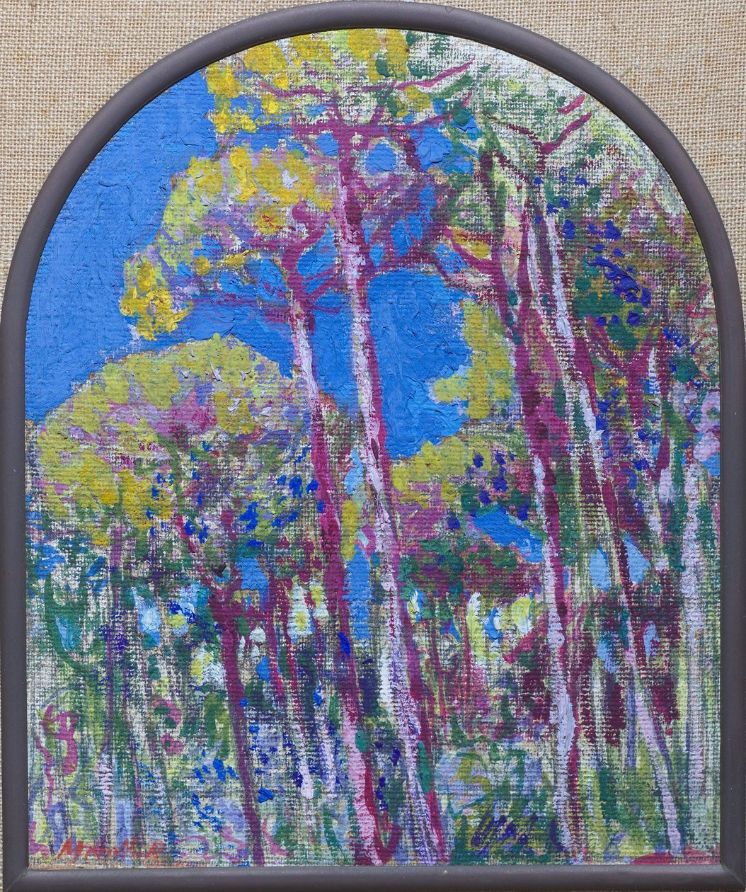 Træer c.1910-14 af Rubaldo Merello