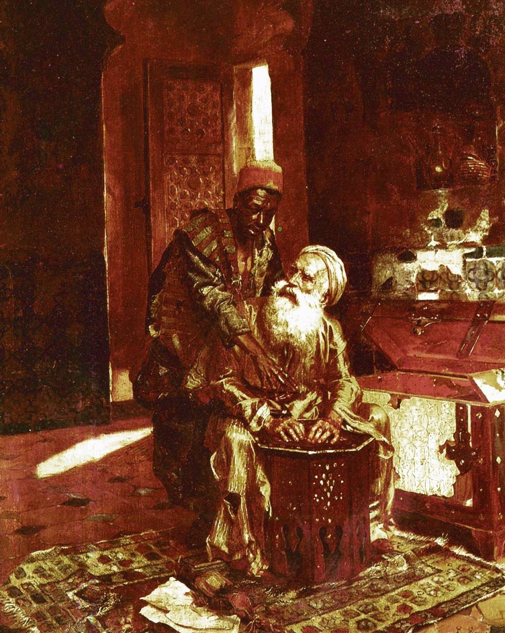 Pengeveksleren af Rudolphe Ernst