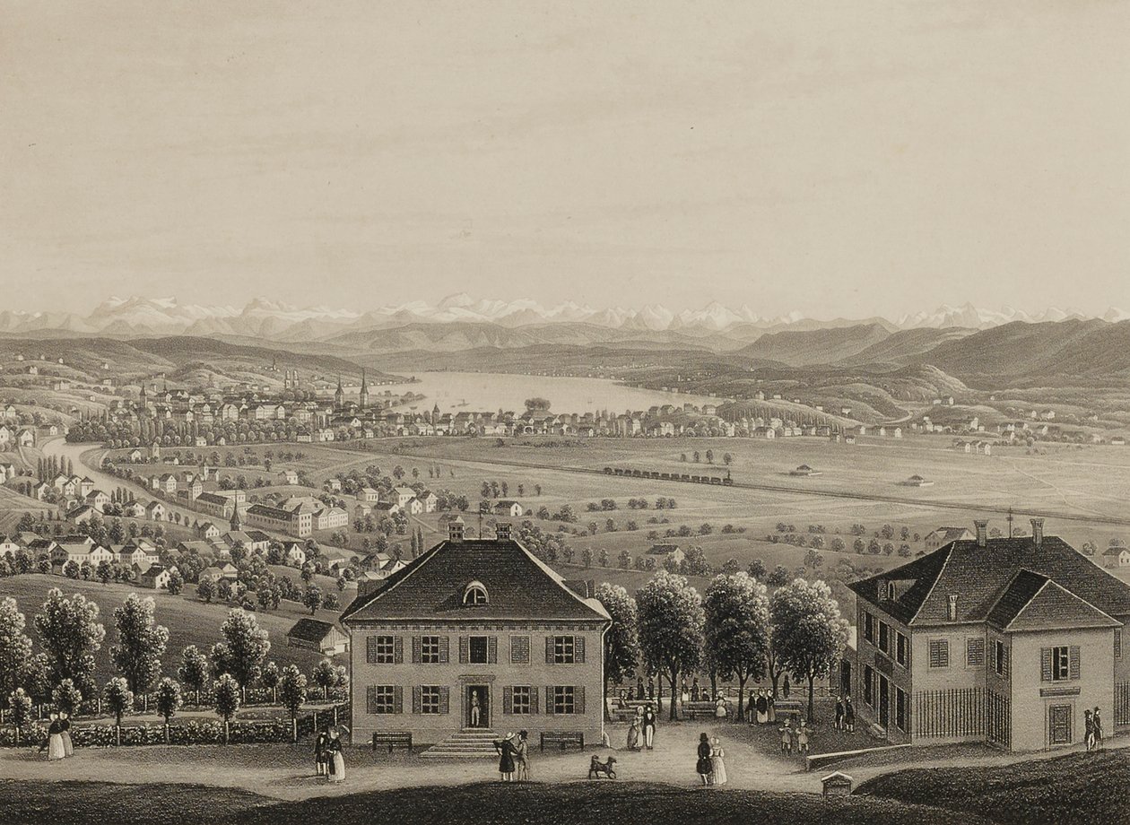 Zürich af Rudolf Dikenmann