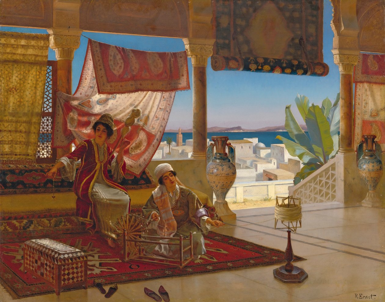 Uldspinderne. af Rudolphe Ernst
