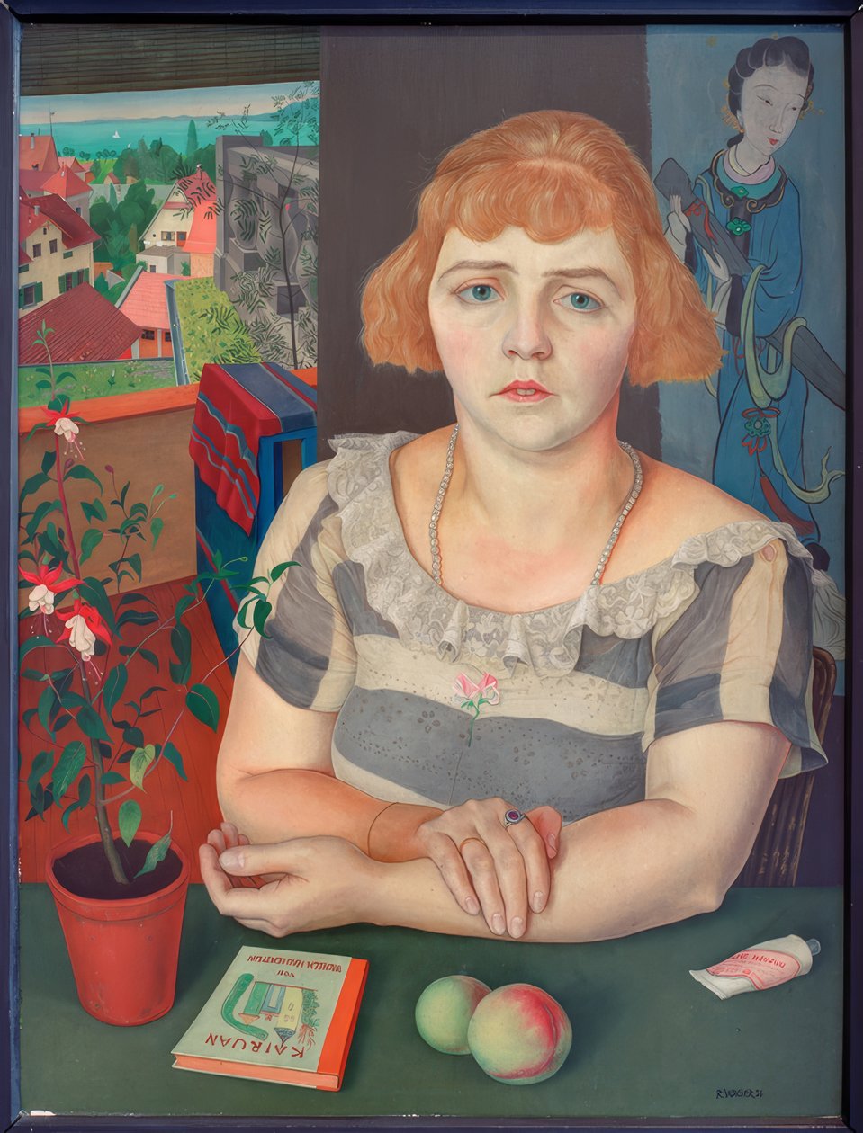 Portræt af Ilse af Rudolf Wacker