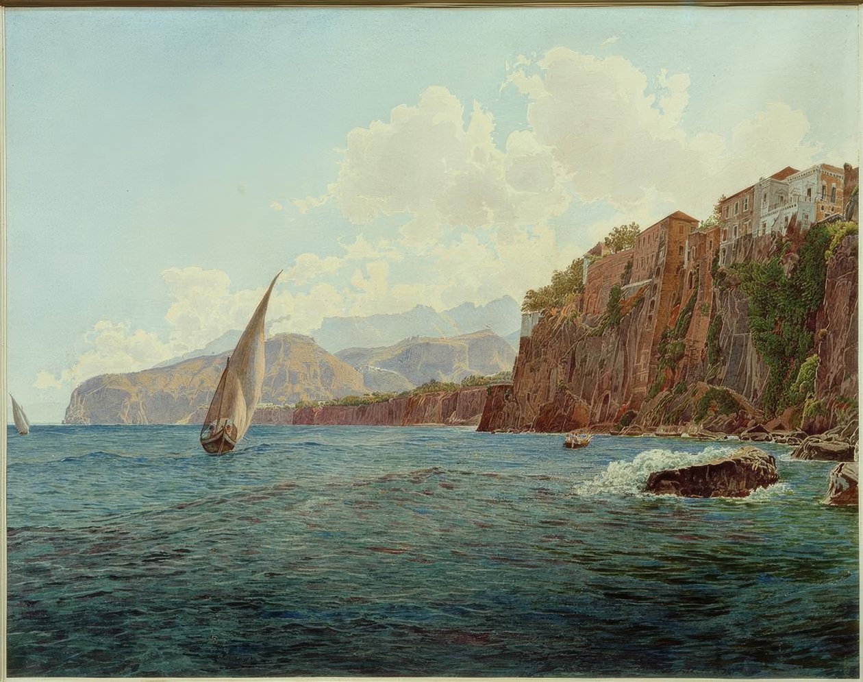 Sorrento / Sorrento (Campania, Italien). af Rudolf von Alt