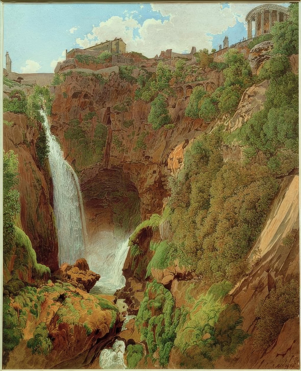 Tivoli (Latium, Italien), af Rudolf von Alt