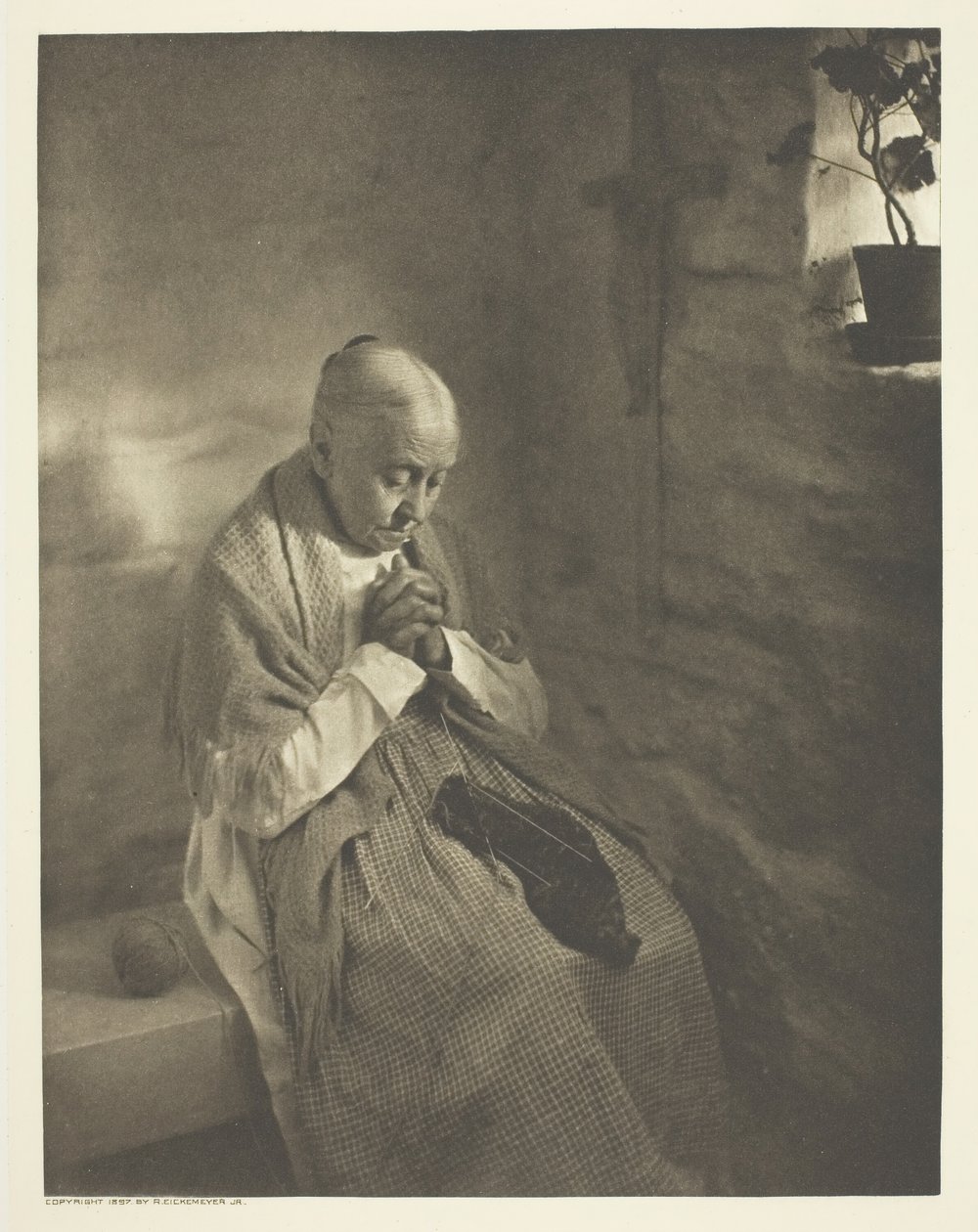 Vesper Bells, 1897. af Rudolph Eichemeyer