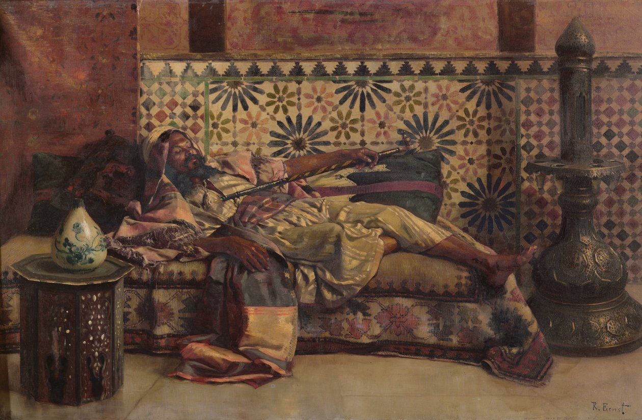 Narghileh af Rudolphe Ernst