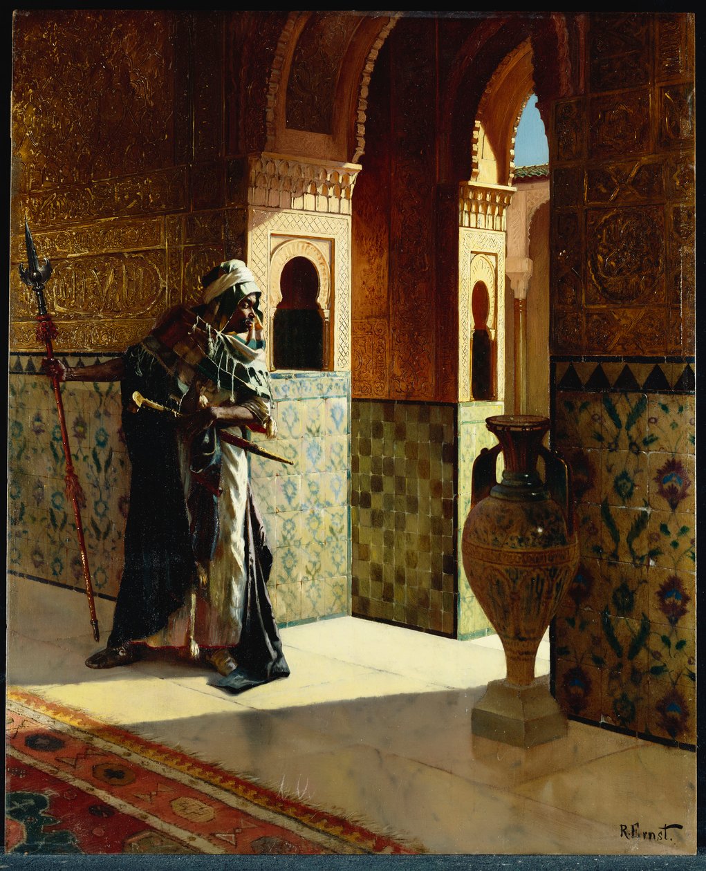 Den mauriske garde, Alhambra af Rudolphe Ernst