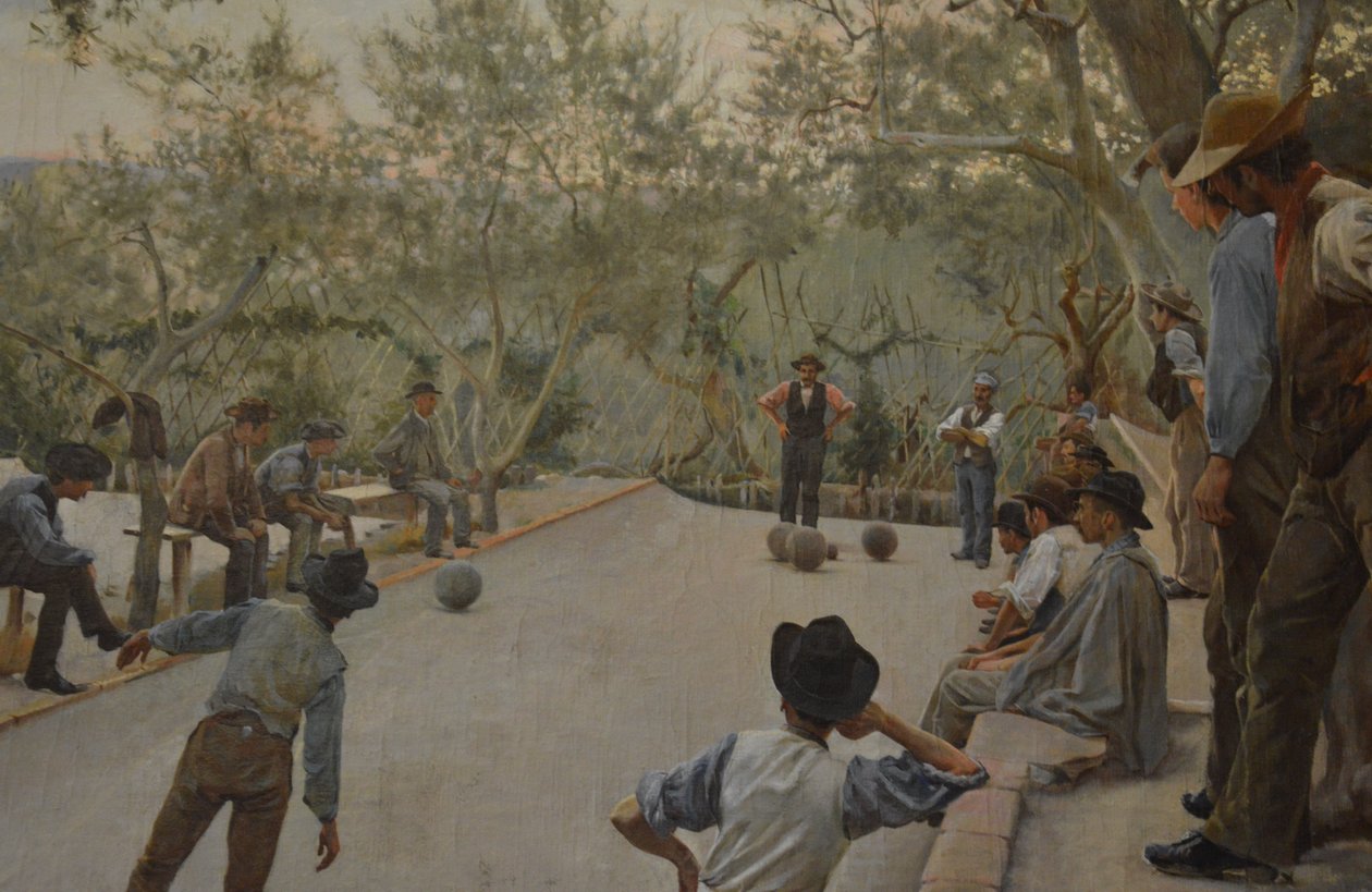 The Bocce Game (detaljer) af Ruggero Focardi
