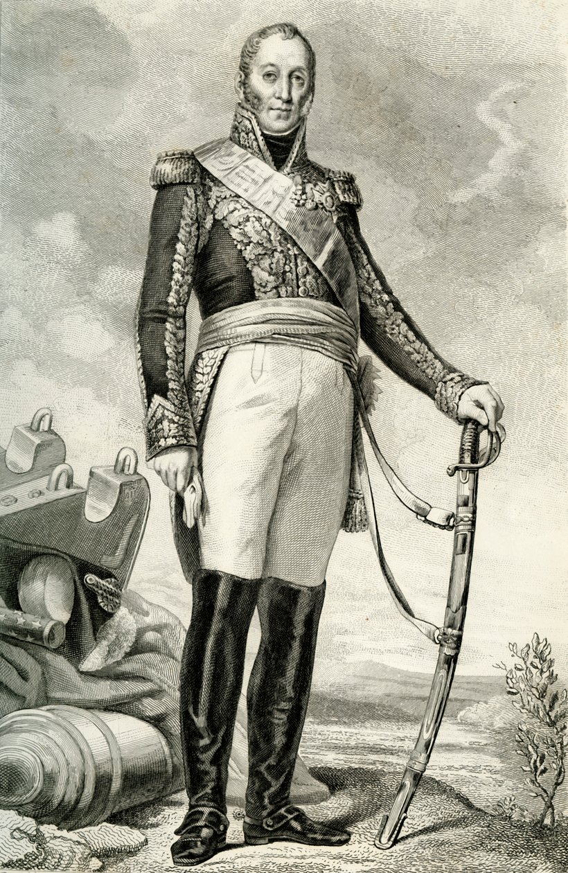 Edouard Adolphe Casimir Joseph Mortier, 1804, 1839. af Ruhiere