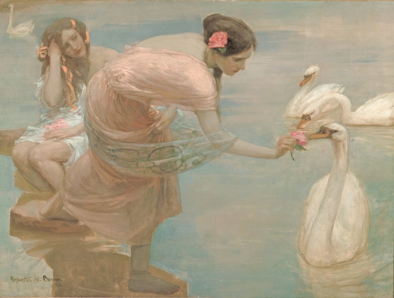 En sommermorgen af Rupert Bunny