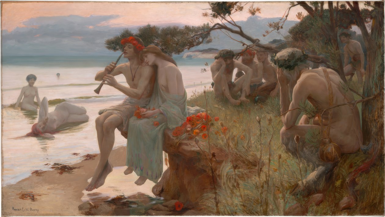 Pastoral af Rupert Bunny
