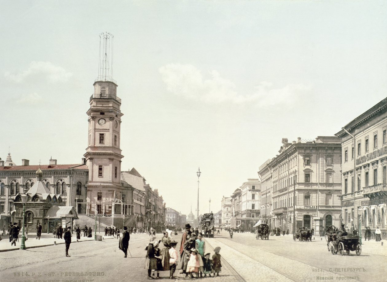 Nevsky Prospekt, St. Petersborg af Russian Photographer