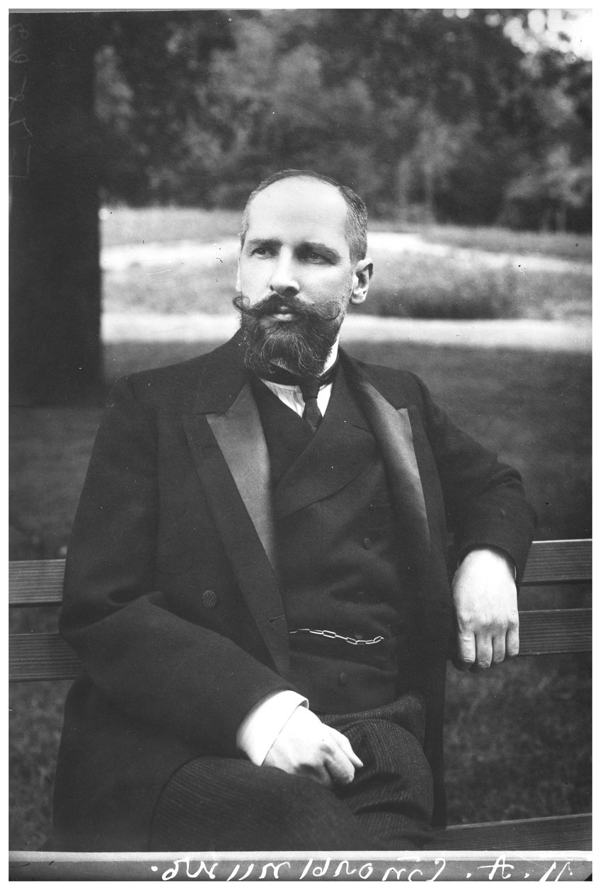 Peter Arkadievich Stolipin af Russian Photographer