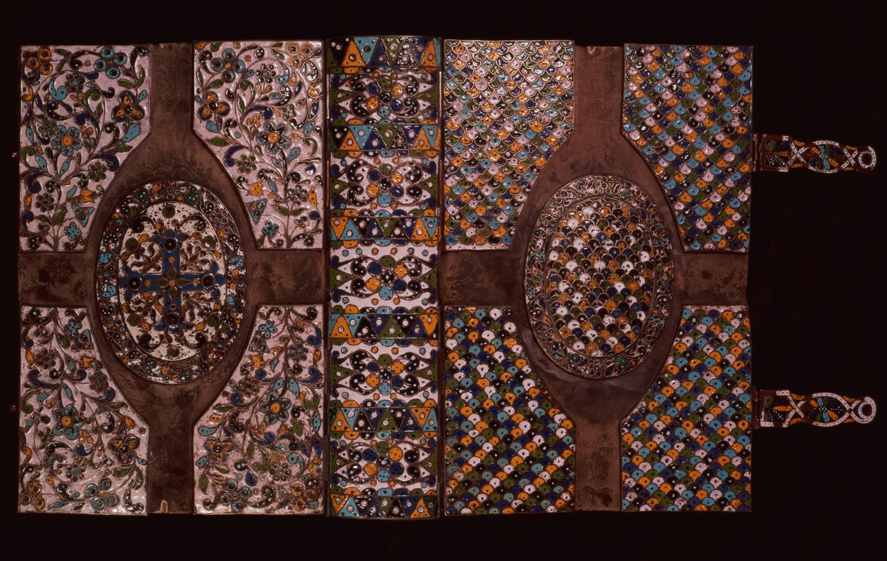 Bogomslag (cloisonne emalje) af Russian School