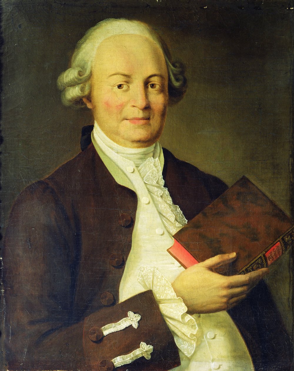Portræt af Vasili K. Trediakovsky af Russian School