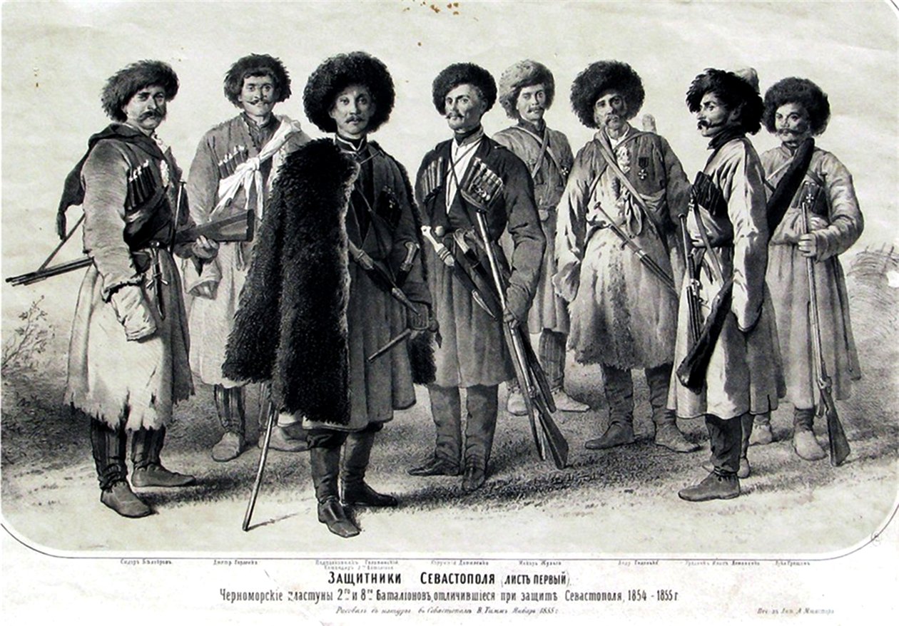 russiske soldater af Russian School