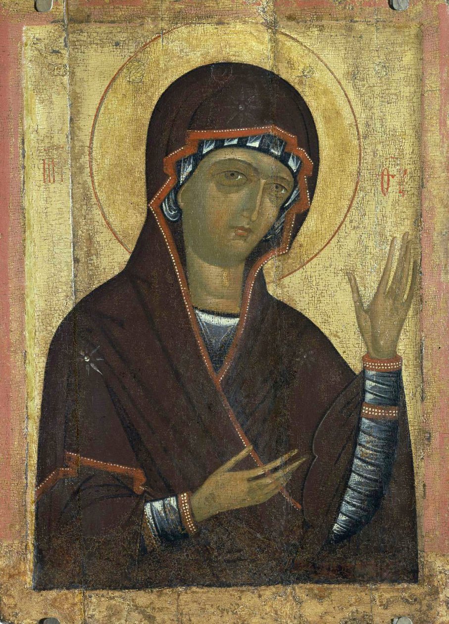 Jomfru Kapel. af Russian icon.