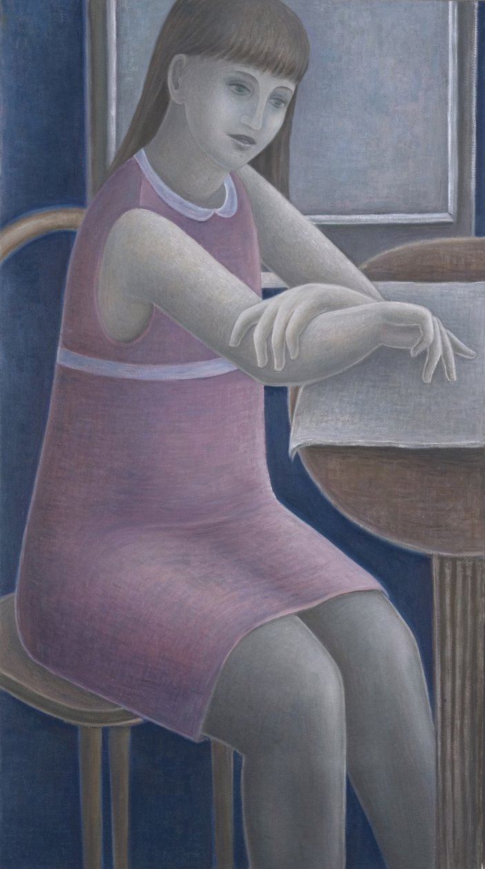 Ung pige læser, 2008 af Ruth Addinall