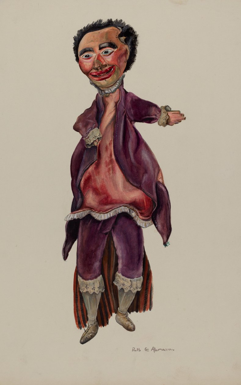 Doktoren Marionette, ca. 1937. af Ruth Abrams