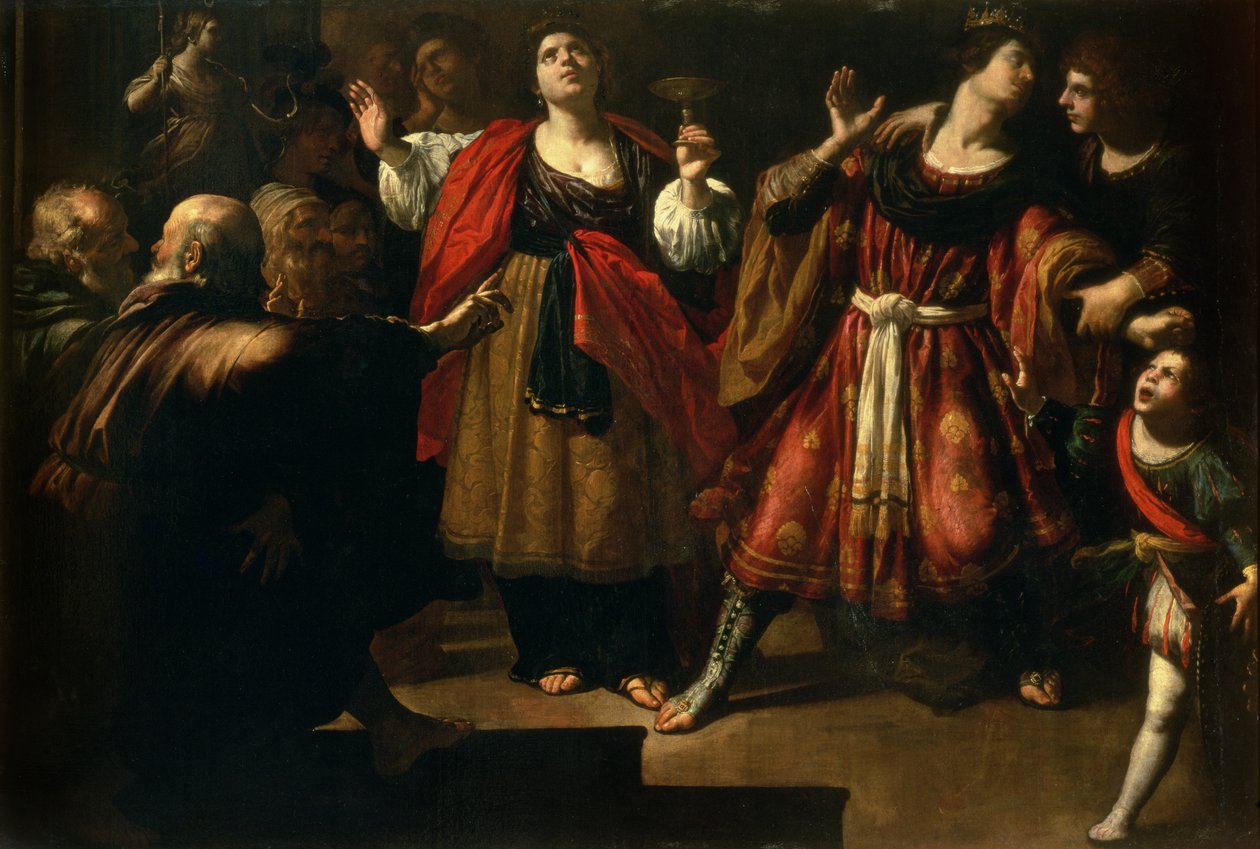 Masinissa (238-149 f.Kr.) og Sophonisba (død ca. 204 f.Kr.) 1624-25 af Rutilio Manetti