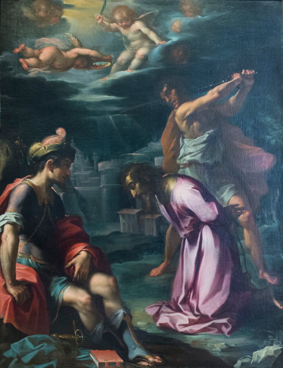 Halshugningen af Saint Paul af Rutilio Manetti
