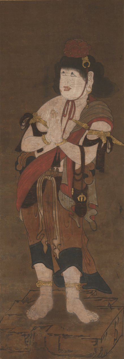 Leder af Fudo Myoo, 1300-tallet af Ryushu Shutaku