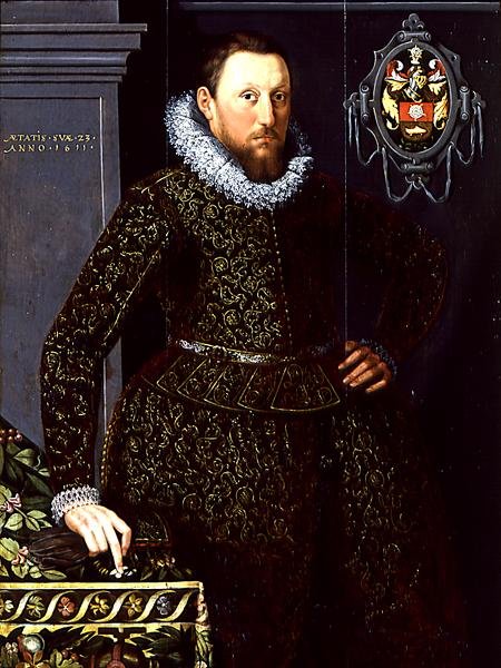 Portræt af Jacob Cornelisz Nobel, 1611 (par 212574) af Salomon Mesdach