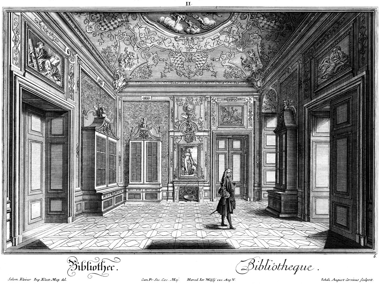 bibliotek af Salomon Kleiner