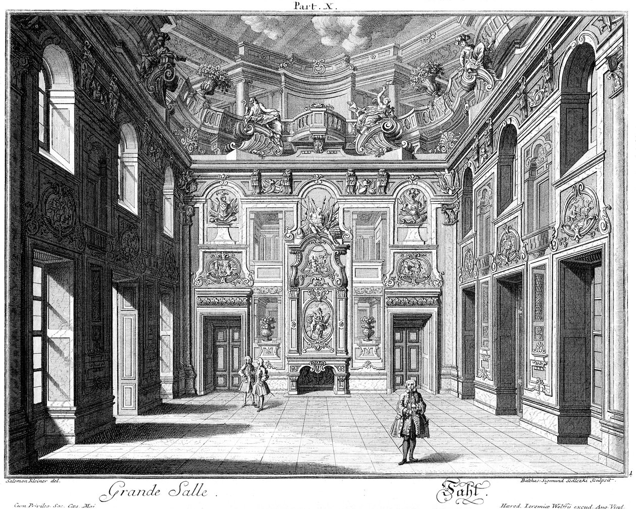 Marmor Hall af Salomon Kleiner