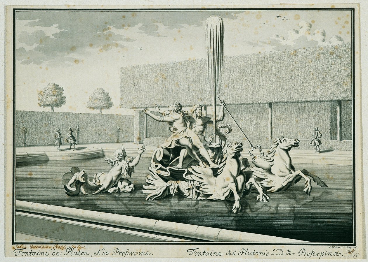 Pluto og Proserpina af Salomon Kleiner