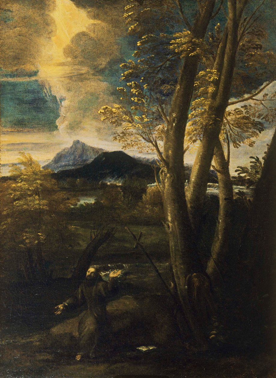 St. Francis i ekstase af Salvator Rosa