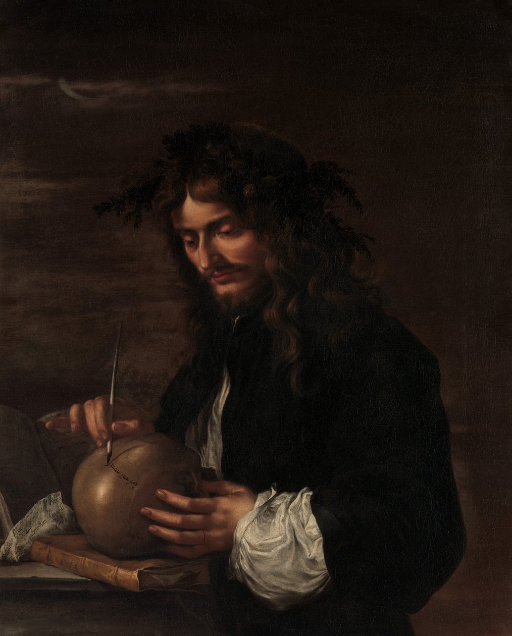 Selvportræt, ca. 1647. af Salvator Rosa