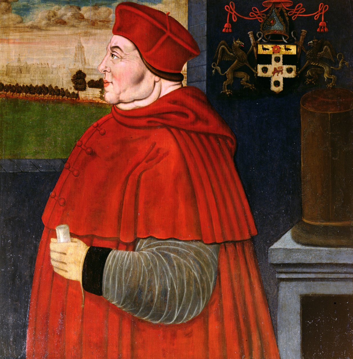 Portræt af Thomas Wolsey af Sampson Strong