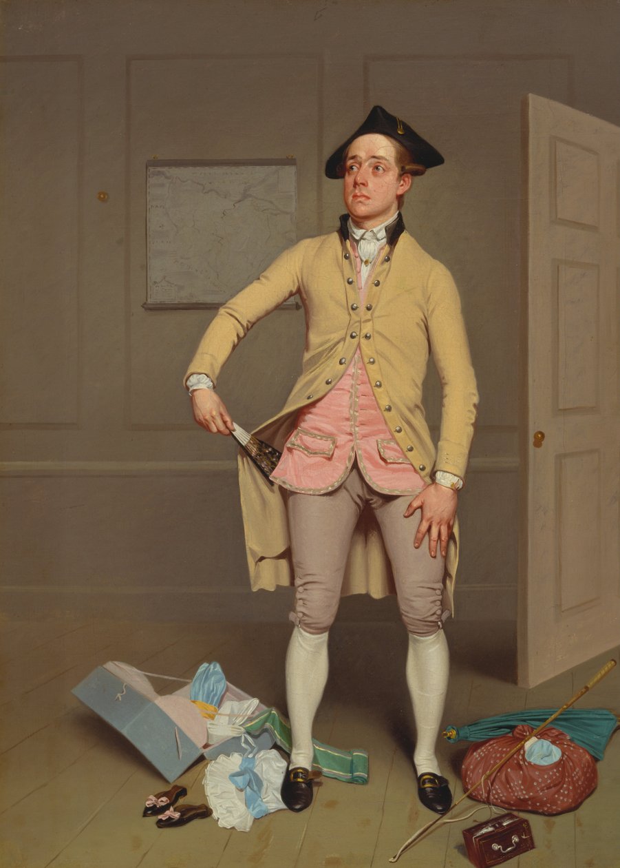 Samuel Thomas Russell i Samuel Footes Borgmesteren i Garratt af Samuel de Wilde
