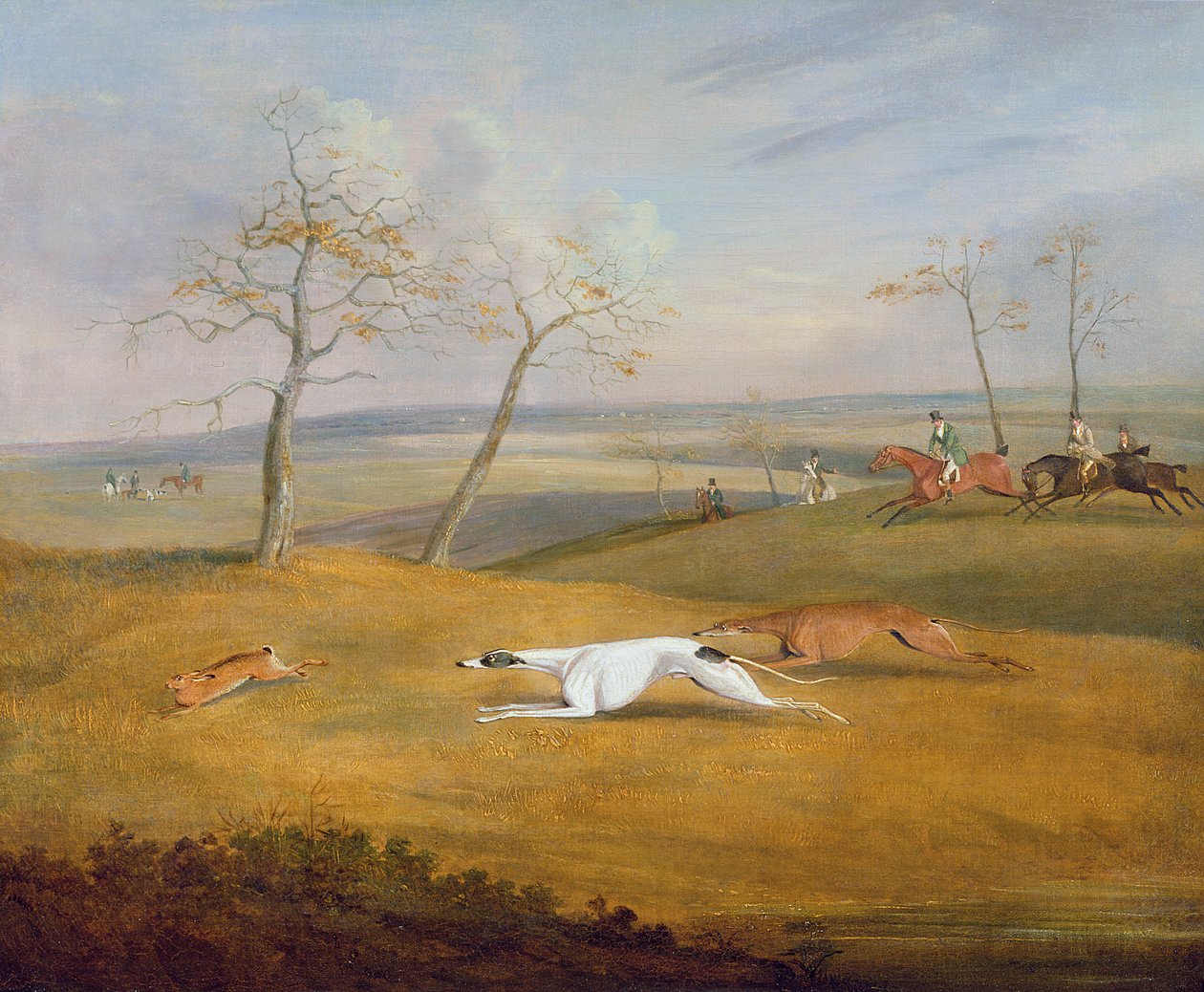 Coursing: jagten (se også 444841, 444842) af Samuel Henry Alken