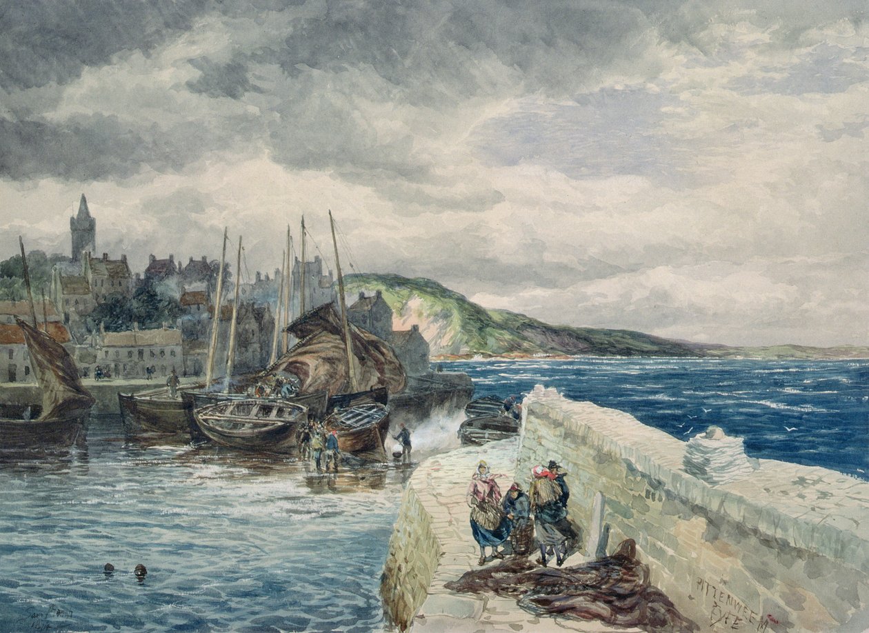 Pittenweem, Fife af Samuel Bough