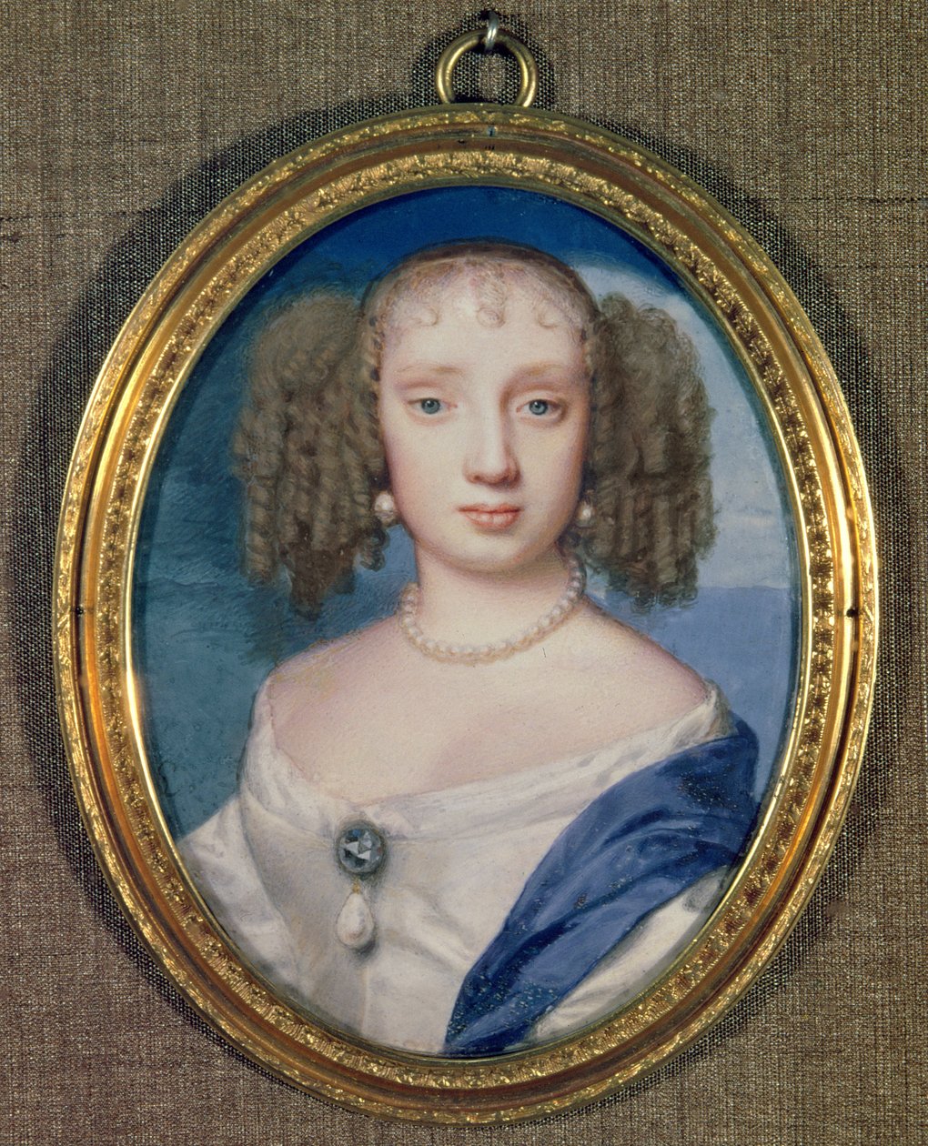 Hertuginde af Orleans, ca. 1665 af Samuel Cooper