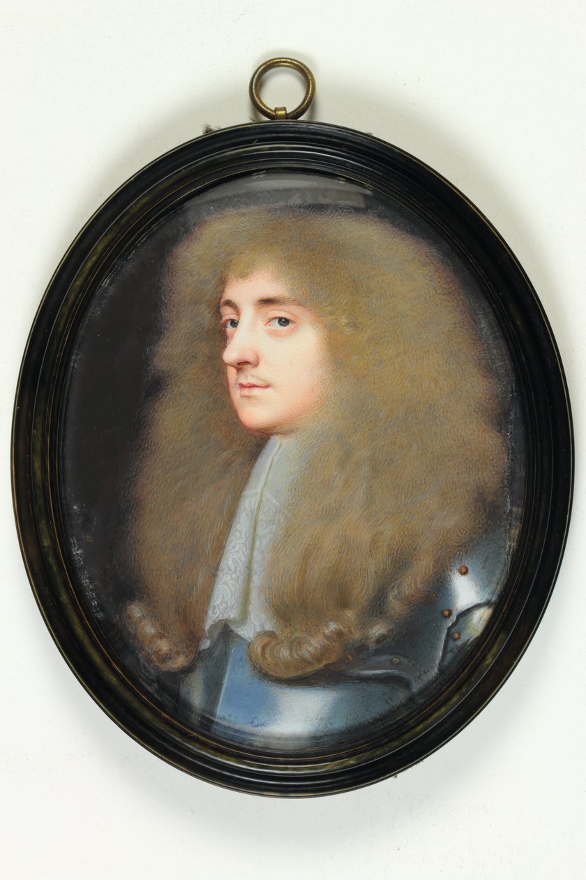 Richard Butler, Earl Of Arran (wc på vellum) af Samuel Cooper