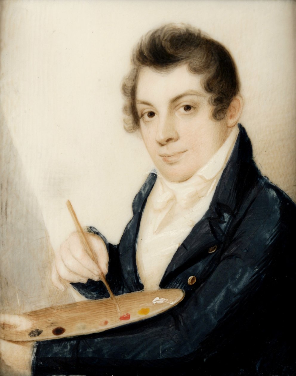 Selvportræt (wc) af Samuel Finley Breese Morse