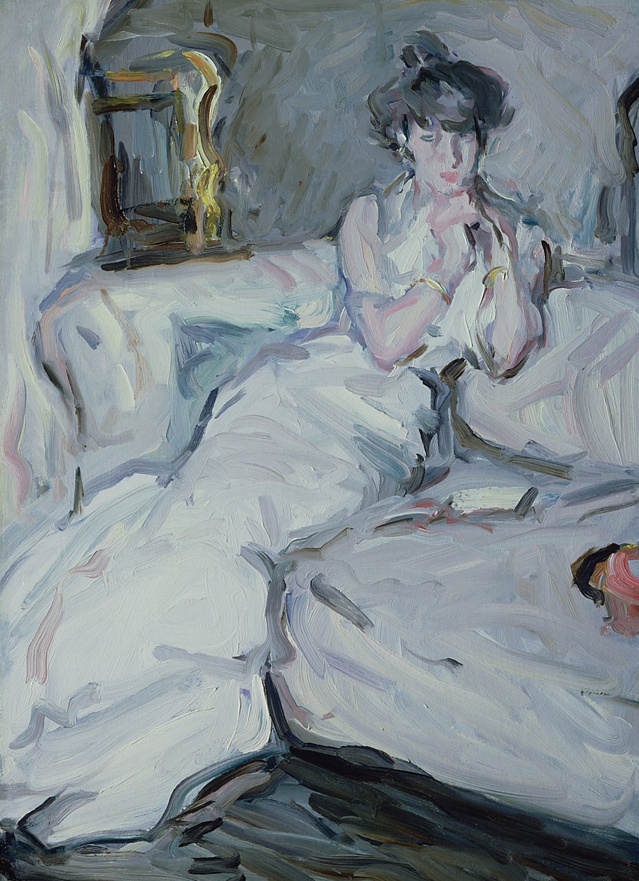 Pigen i hvidt, 1909 af Samuel John Peploe