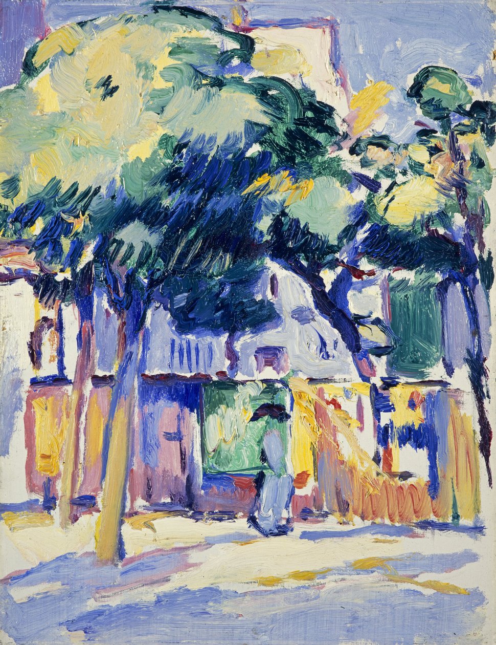 Veules-les-Roses af Samuel John Peploe