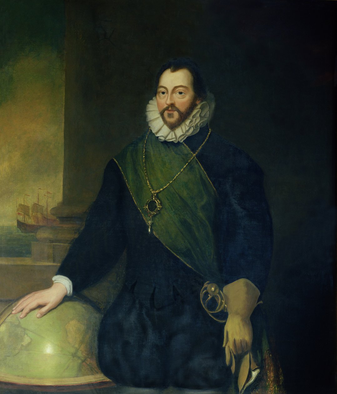 Sir Francis Drake af Samuel Lane