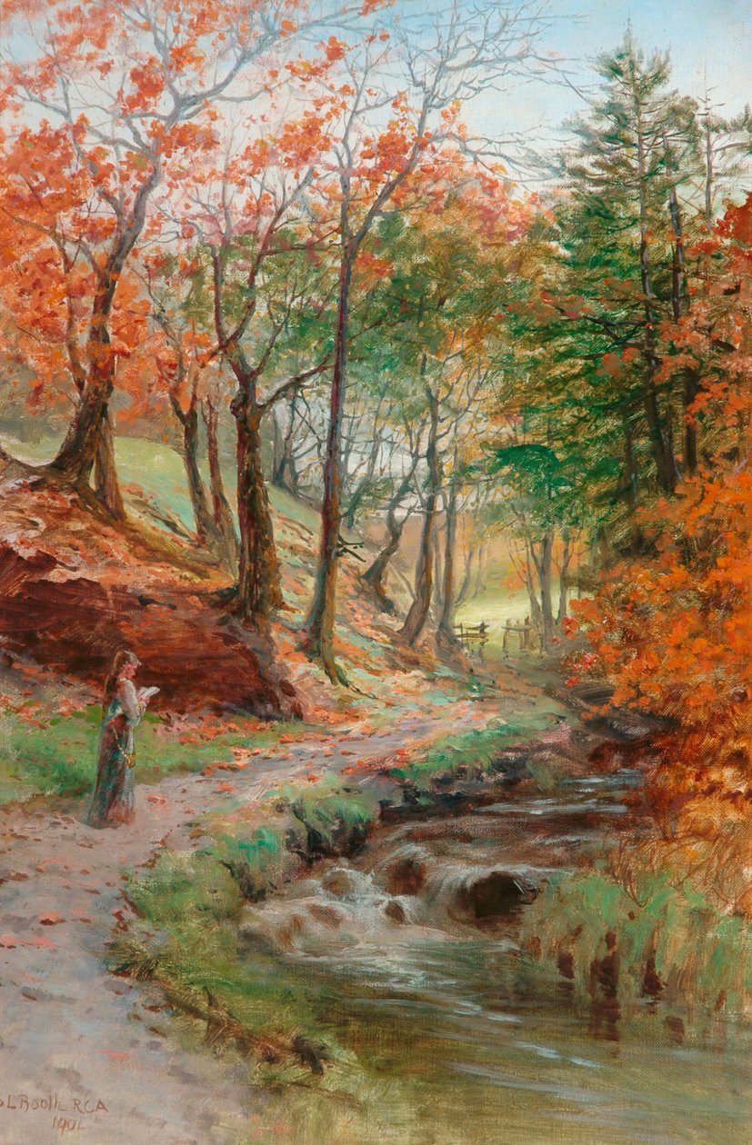 I nærheden af Dean Wood, Rivington, 1901 af Samuel Lawson Booth