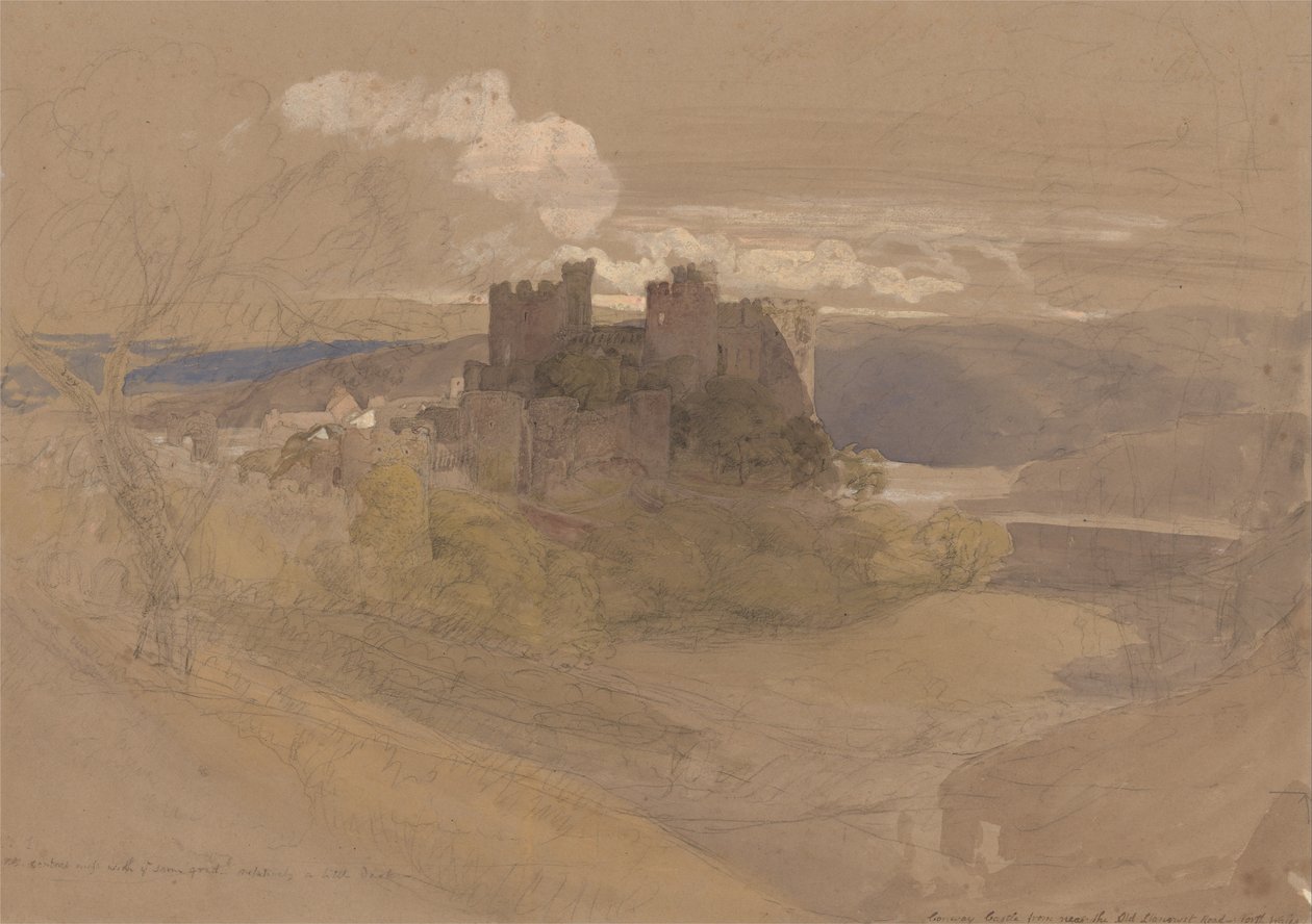 Conwy Slot af Samuel Palmer