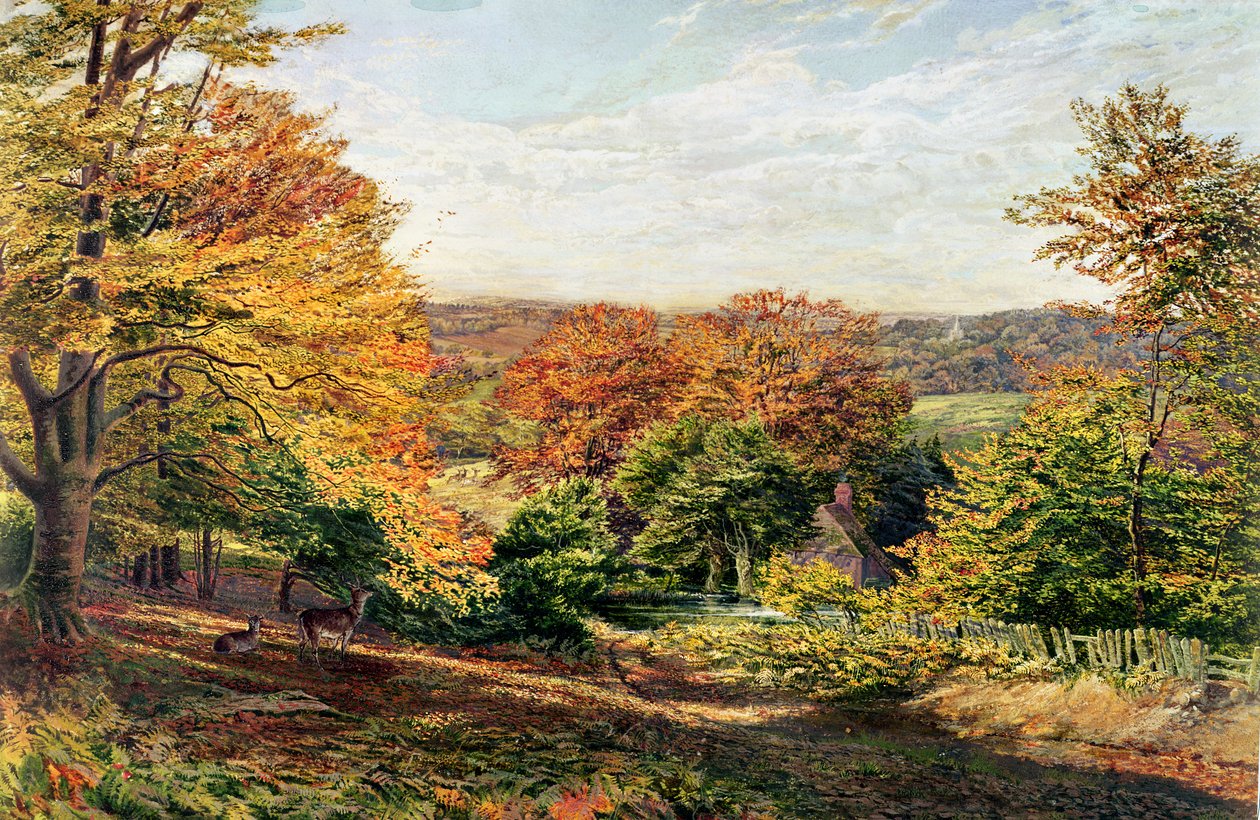 Ottford Kirke af Samuel Palmer