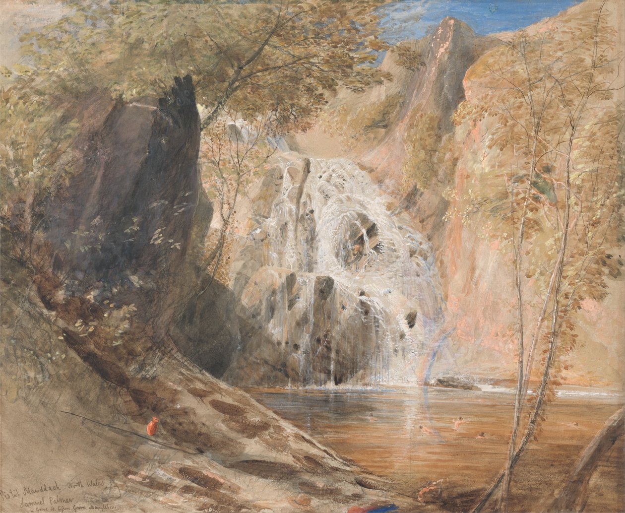 Pistil Mawddach, Nord -Wales af Samuel Palmer