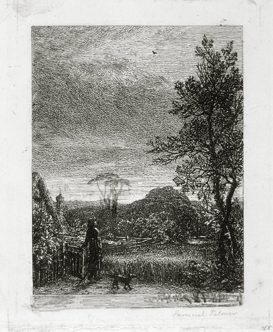 Lærken af Samuel Palmer