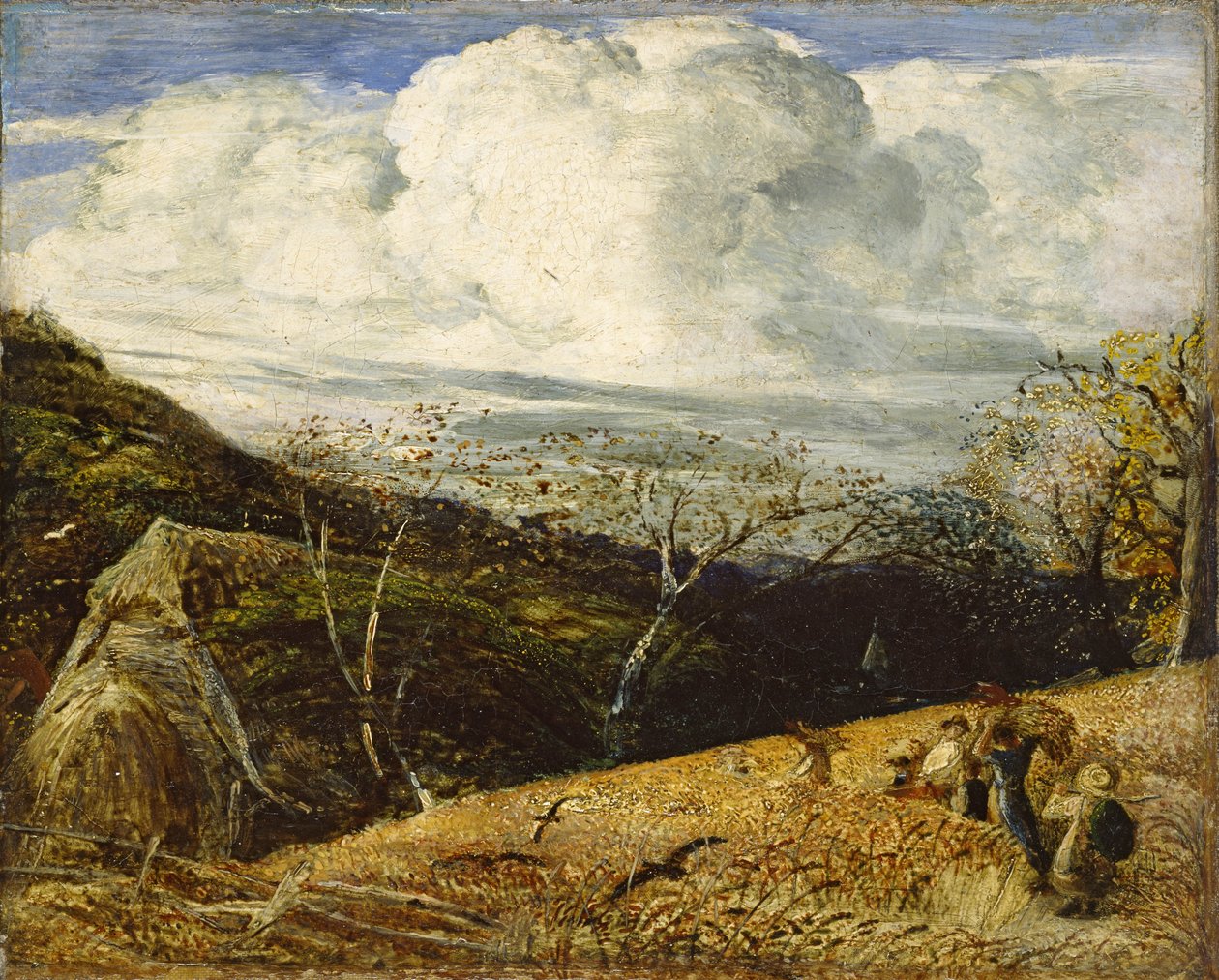 Den hvide sky, ca. 1833-34 af Samuel Palmer