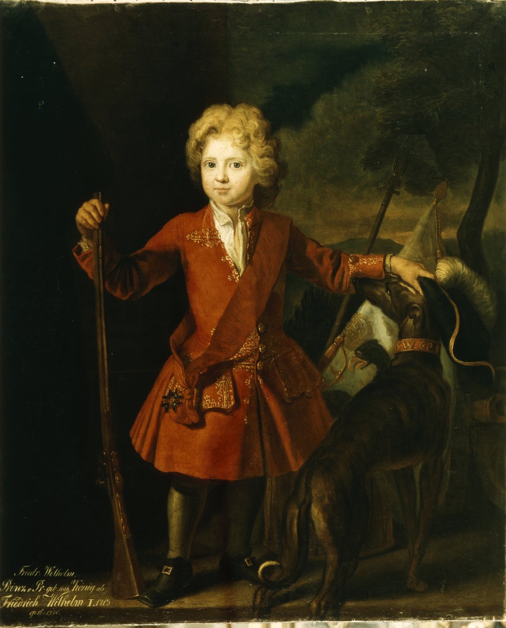 Kronprins Frederik William I af Samuel Theodor Gericke